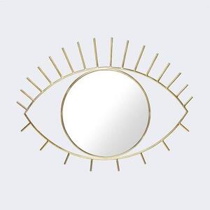 DYCYCLOLW Зеркало настенное cyclops большое золотое Doiy