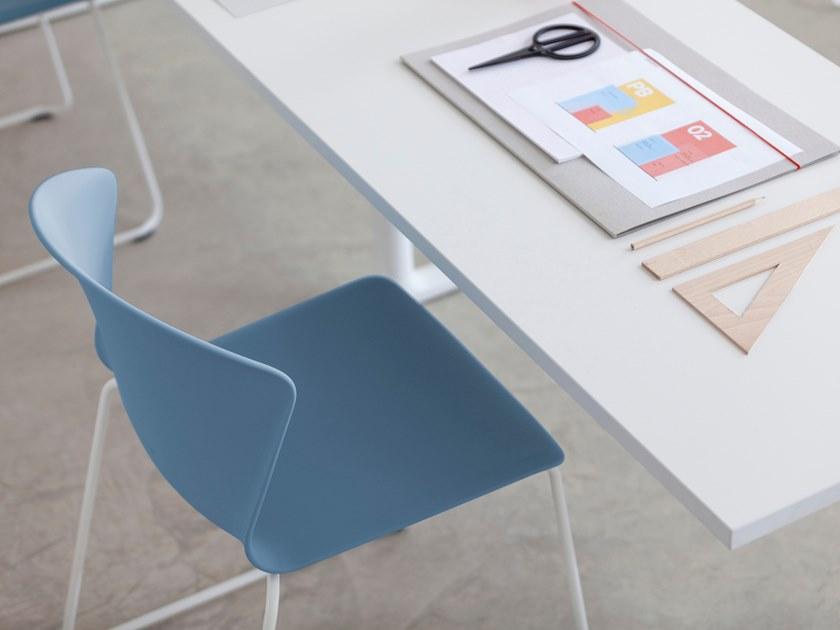 ACTIU Штабелируемое кресло-санки Whass sun-id-1404414 - Вид №4