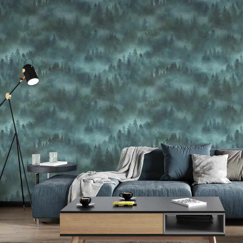 Palitra Home My Forest: Флизелиновые обои с лесным узором 85683049 STLM-0065168 - Вид №4