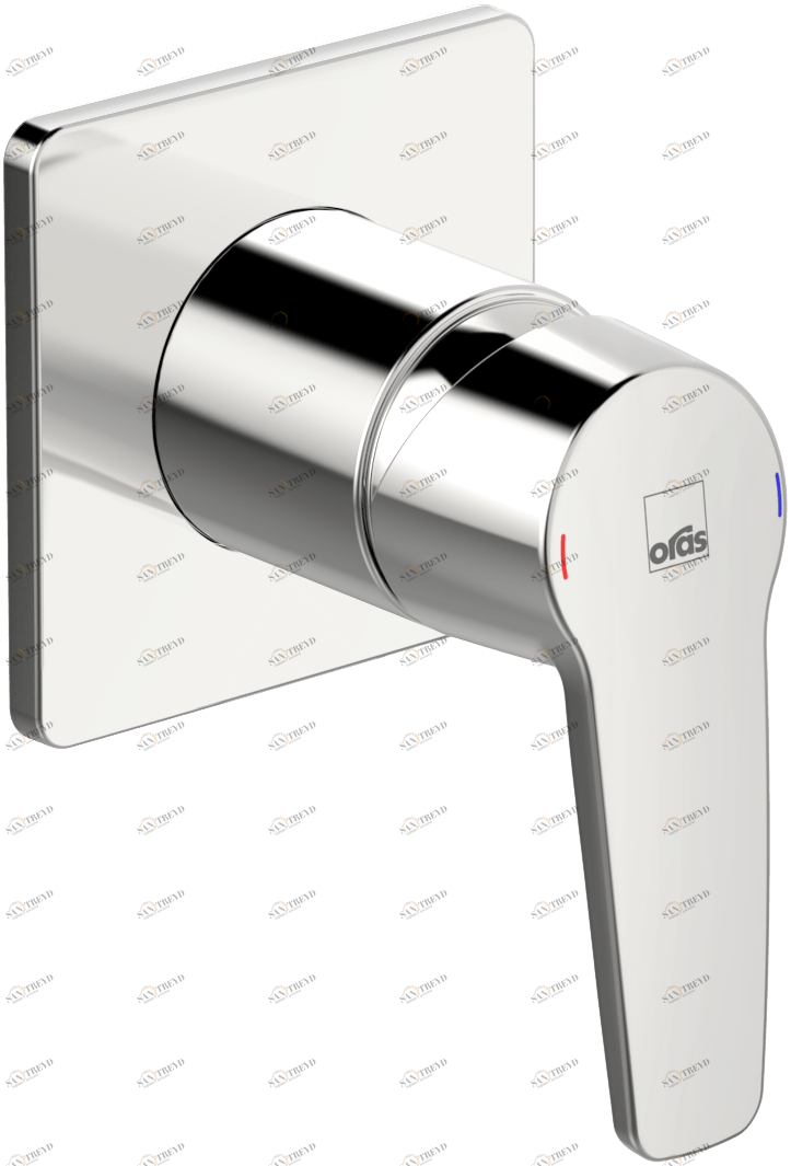 Oras 3983 Панель смесителя для душа 3983 Saga Хром 