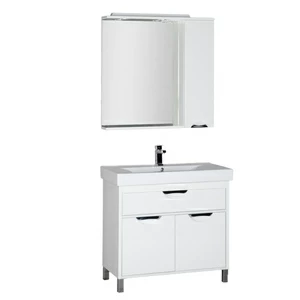 Комплект мебели Aquanet Гретта 90 белый