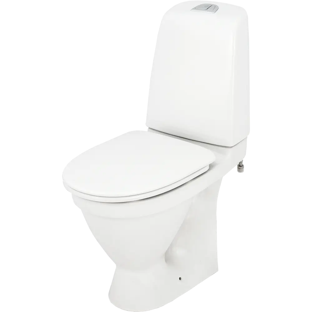 Унитаз напольный Gustavsberg Nautic Duo горизонтальный выпуск двойной слив STLM-2064112