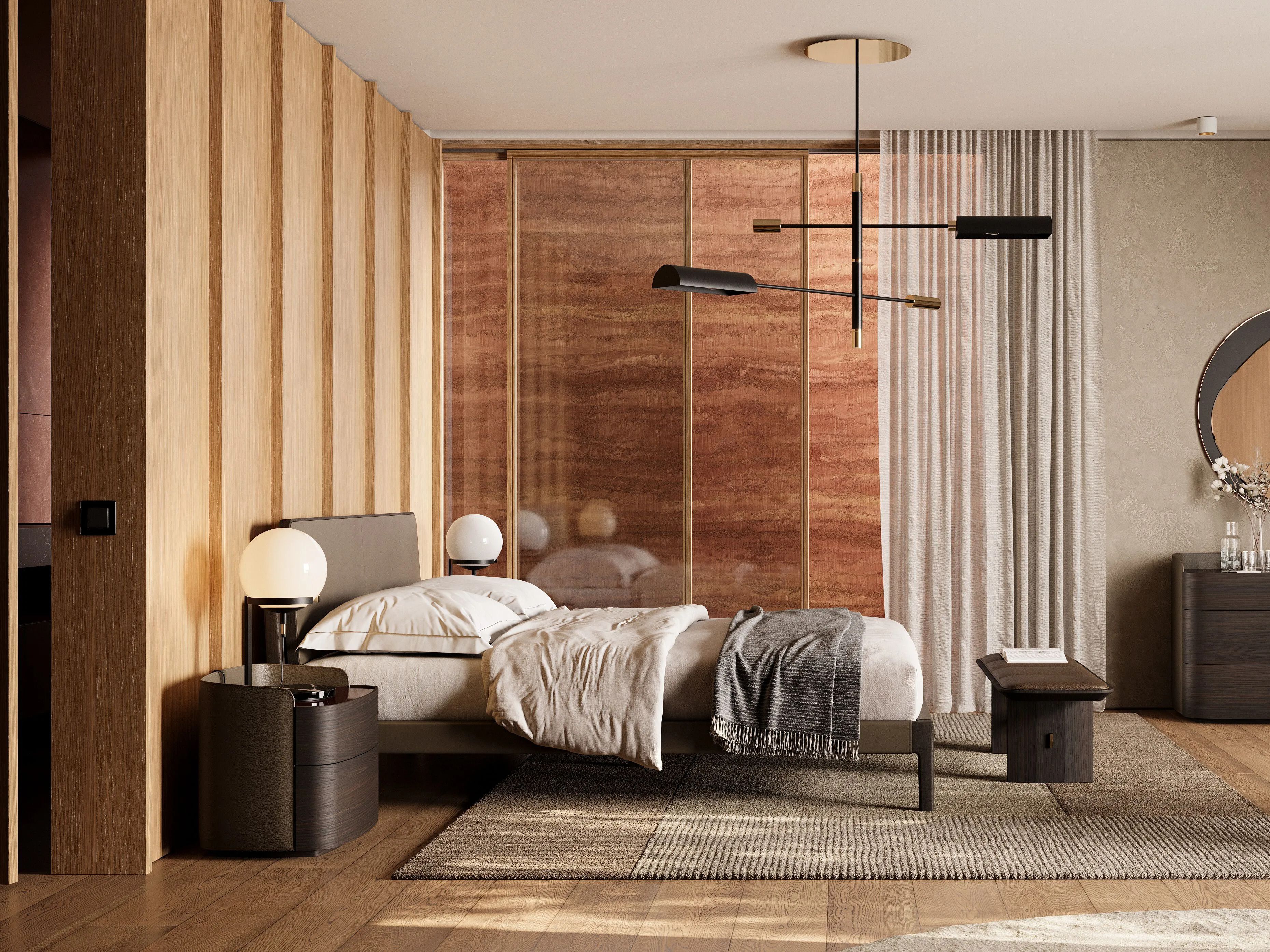 Прямоугольная тумбочка с ящиками Laskasas Essence ARCH-00010397 - Вид №1