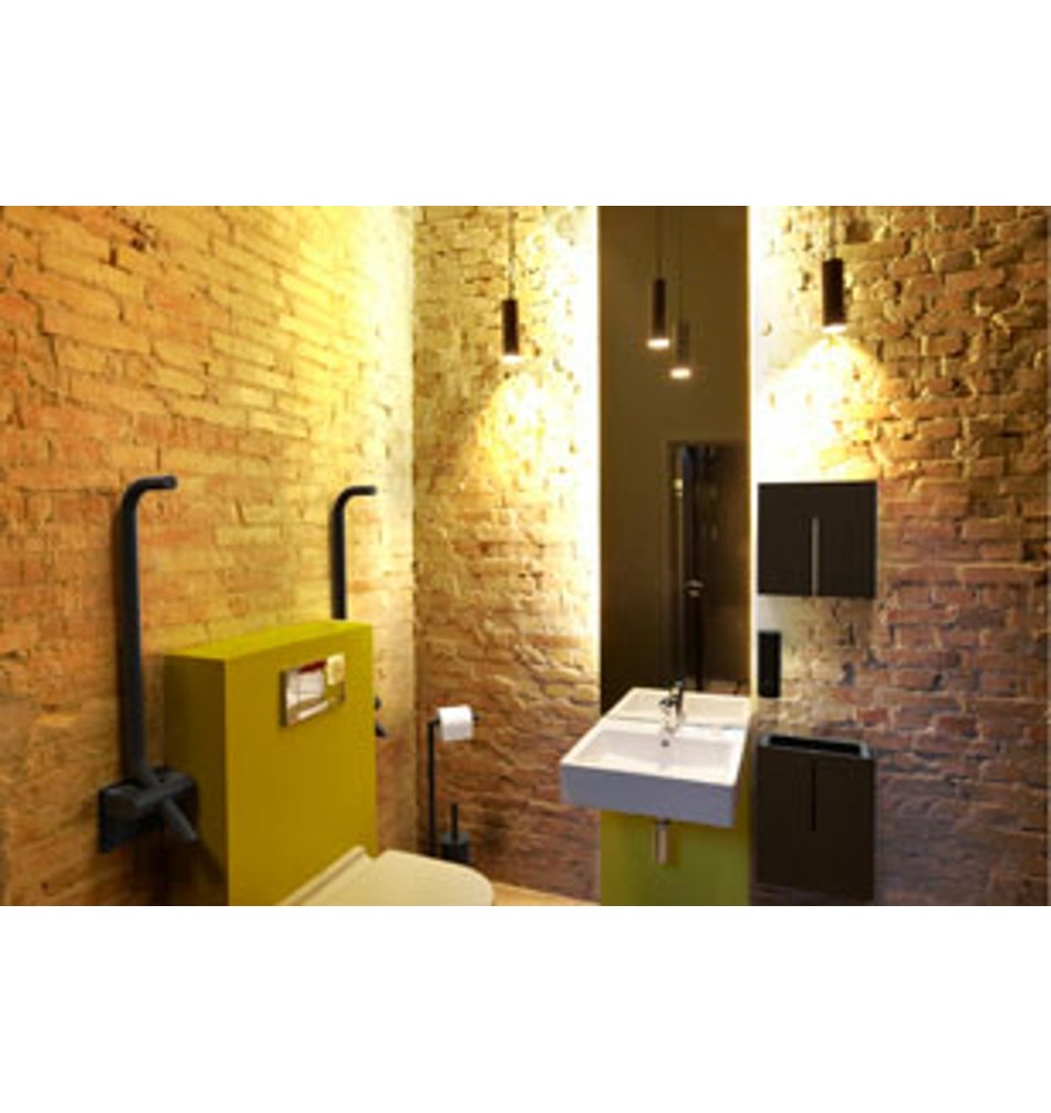 FROST Диспенсер для бумаги » черный Нержавеющая сталь Черный N1944-B  - Вид №4