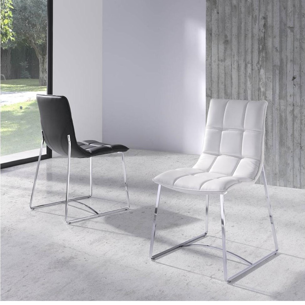 Стул белый BZ500 от Angel Cerda ANGEL CERDA  148292 Белый  - Вид №2