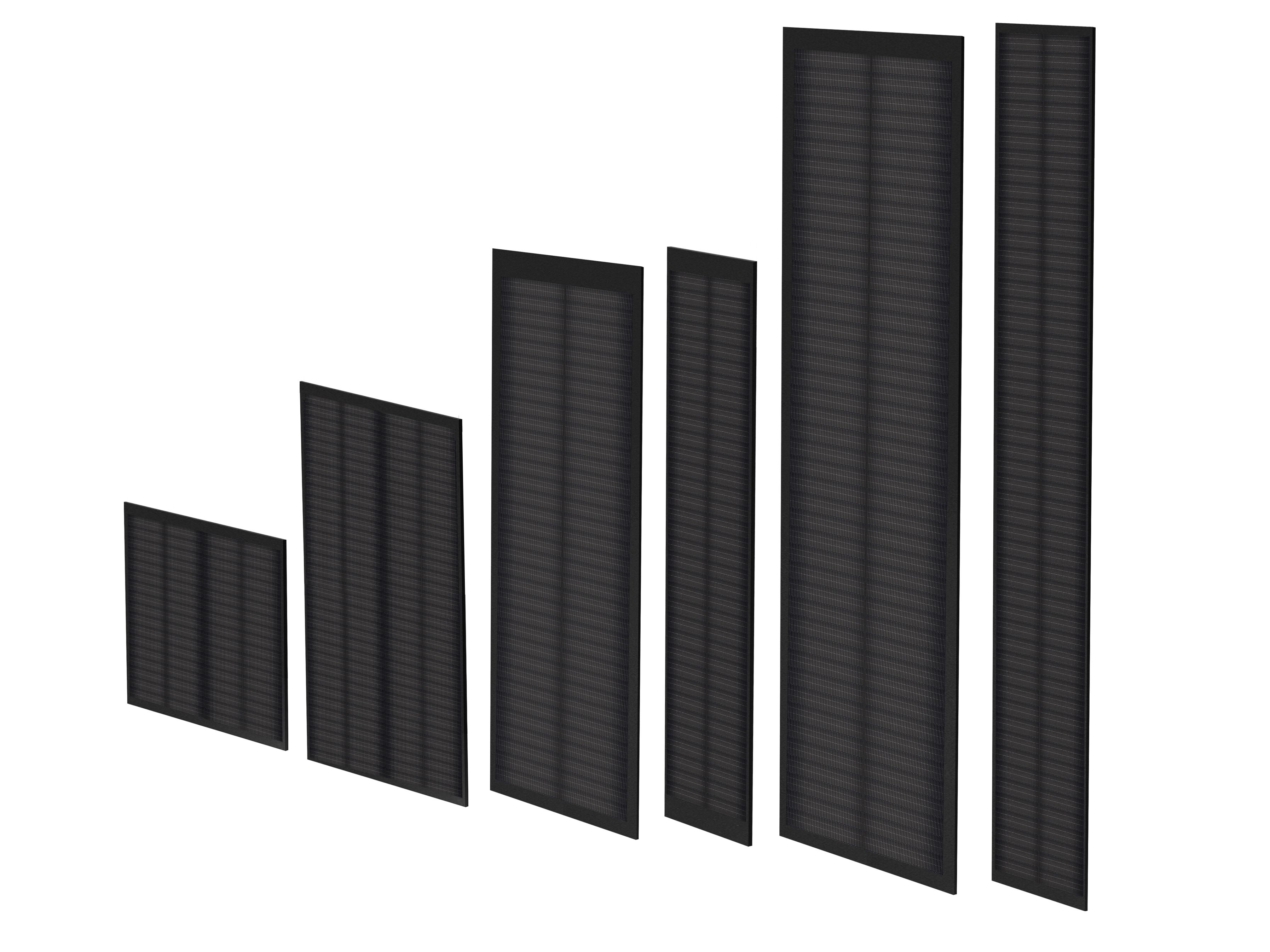Modulo fotovoltaico shingled full screen ECOBEL PV THIN-K® ARCH-00153247