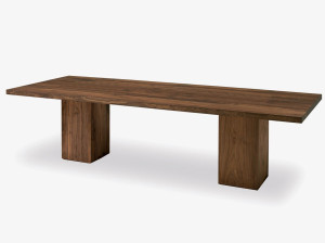 Прямоугольный стол из массива дерева