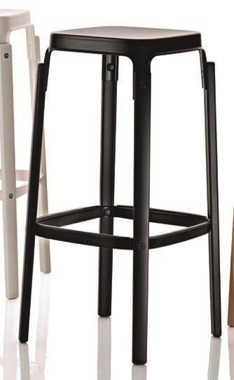 Высокий стул из стального листа и дерева Magis Steelwood ARCH-00139289 - Вид №8