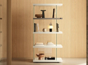 Самонесущая Книжная полка в день