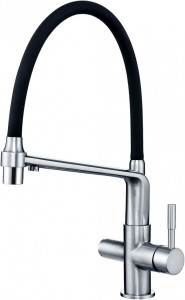 Смеситель ZorG Sanitary ZR 343-6 YF для кухонной мойки, хром