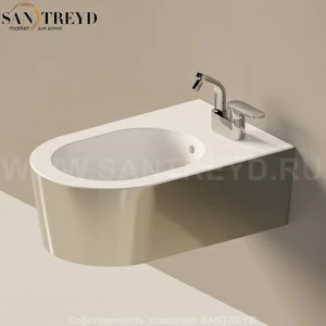 5051BCR Биде подвесное Link Ceramica Flaminia