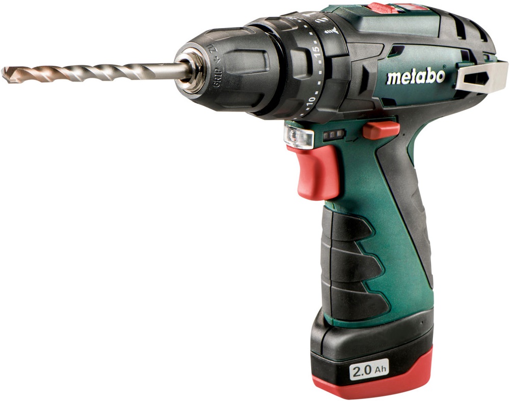 Шуруповерт аккумуляторный ударный METABO PowerMaxx SB [10,8В, 2 скорости, 34Нм, 10 мм, 2 Li-Ion -2Ач] 1099211 STDN-0045957