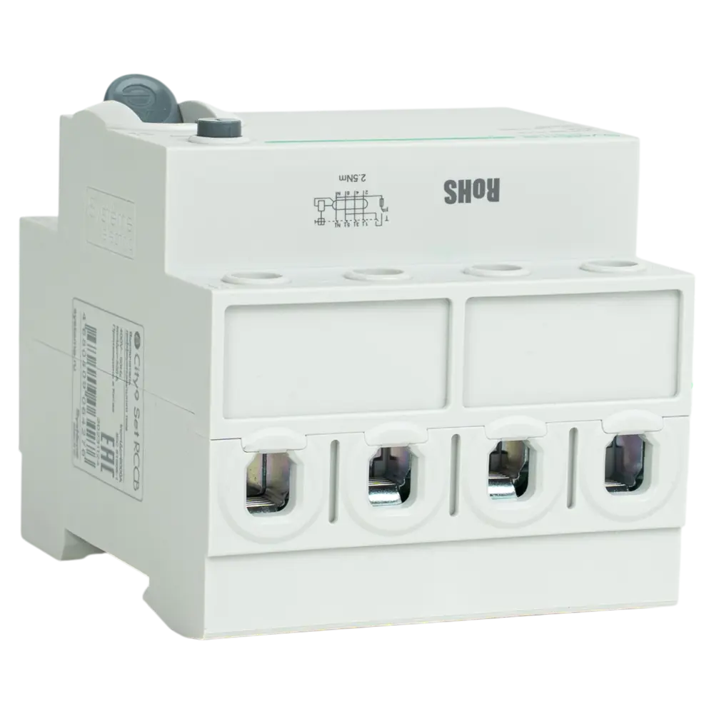 Systeme Electric City9 Set - 4-полюсное УЗО 63А с защитой от токов утечки 89412692 STLM-1572192 - Вид №3