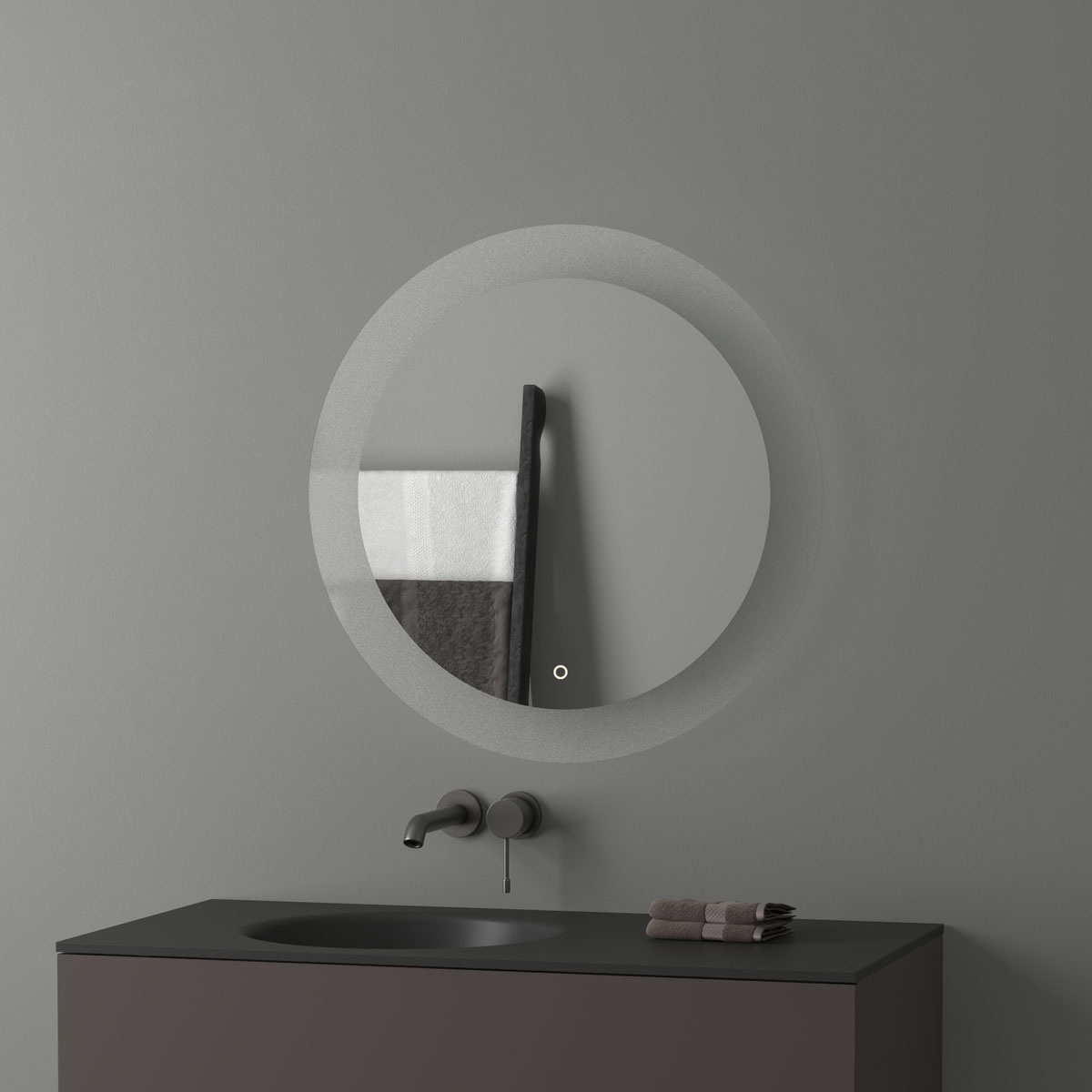 BY 2624 Зеркало с LED-подсветкой 16,5 W EVOFORM Ledshine - Вид №4