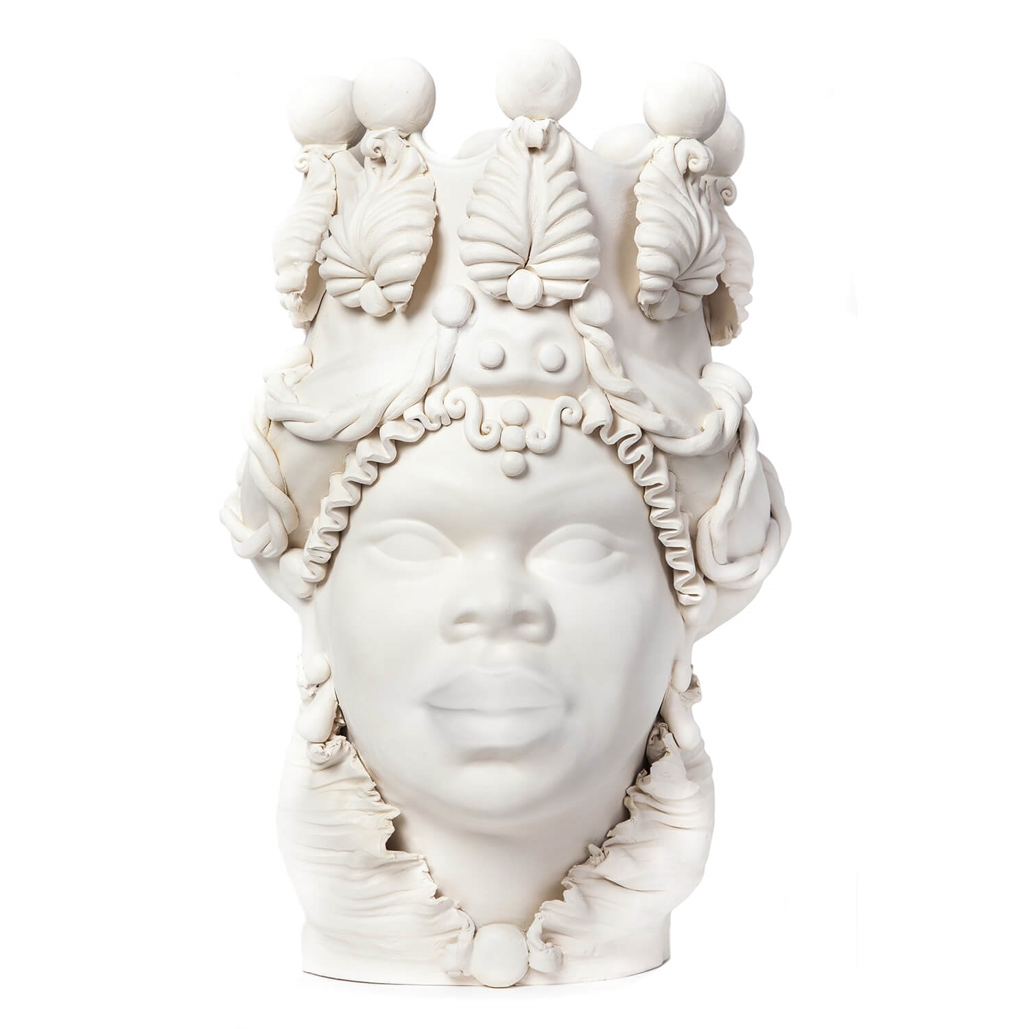 200839-10 ABHIKA ВАЗА MORO LADY LIPSTICK WHITE  - Вид №1