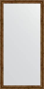 BY 0699 Зеркало в багетной раме - красная бронза 37 mm EVOFORM Definite