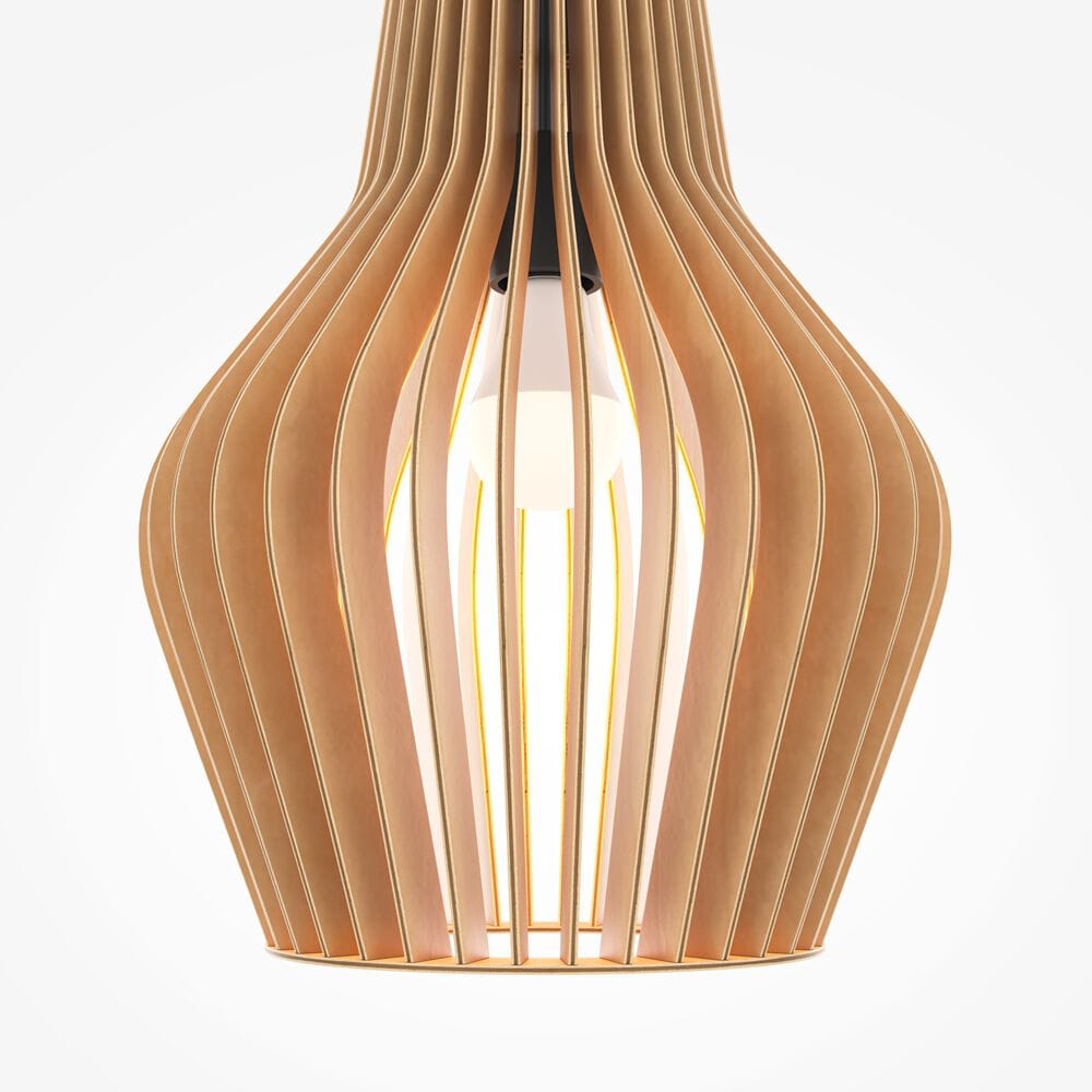 Деревянный подвесной светильник Maytoni корни ARCH-00127220 - Вид №8