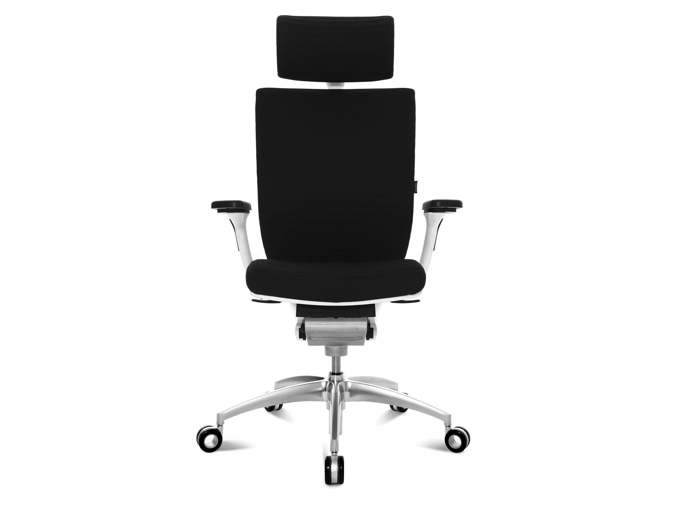 Регулируемый по высоте поворотный офисный стул из ткани Wagner ARCH-00067568 - Вид №3