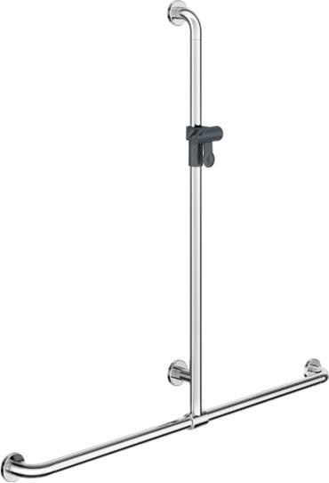 801.35.43054 Поручень для душа с выдвижным держателем для душа HEWI WARM TOUCH 
