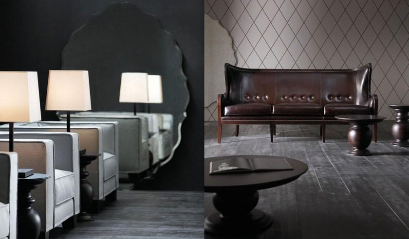 OPERA CONTEMPORARY Круглый деревянный журнальный столик sun-id-1356436 - Вид №4