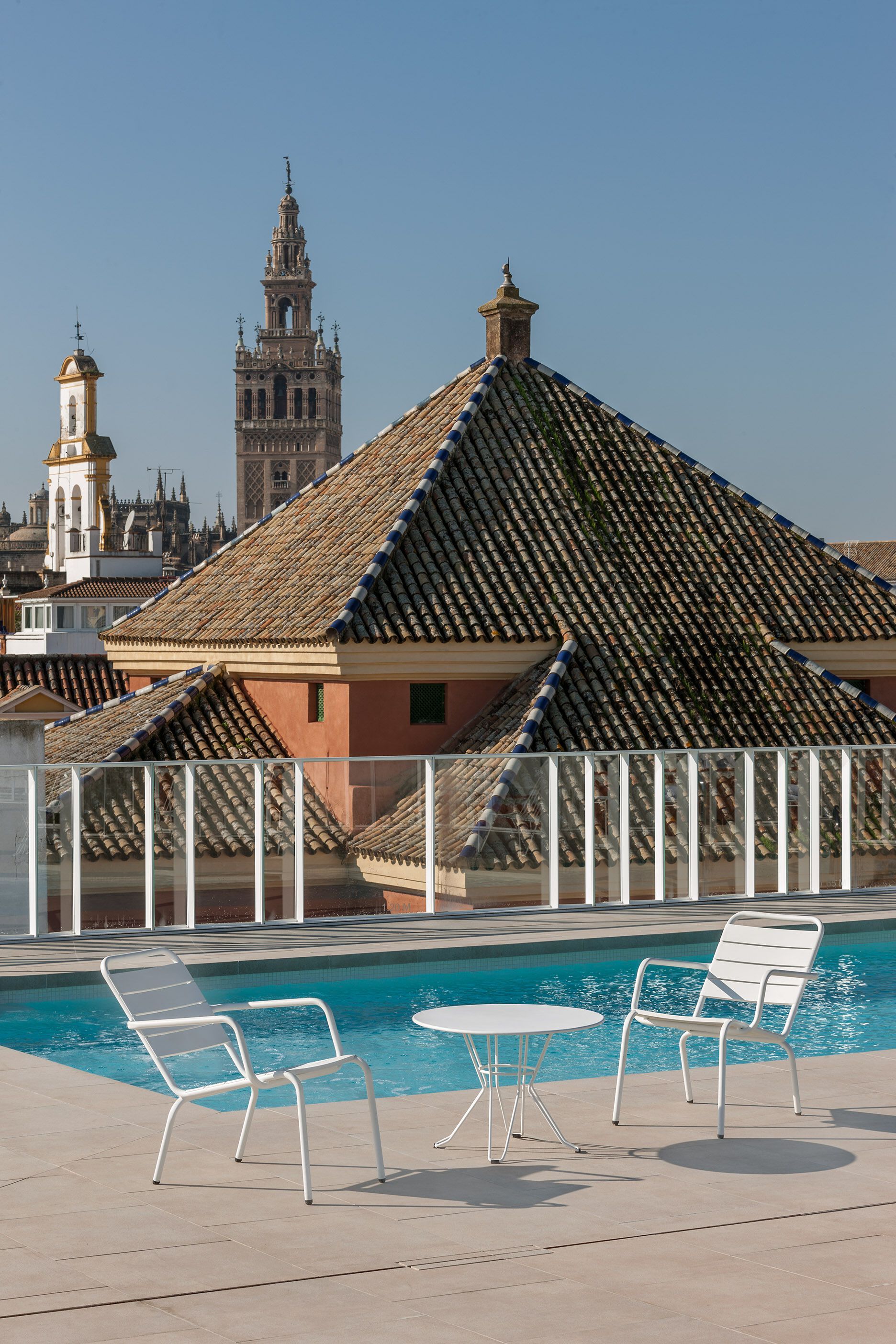 Алюминиевый штабелируемый садовый стул iSimar Barceloneta ARCH-00148797 - Вид №5