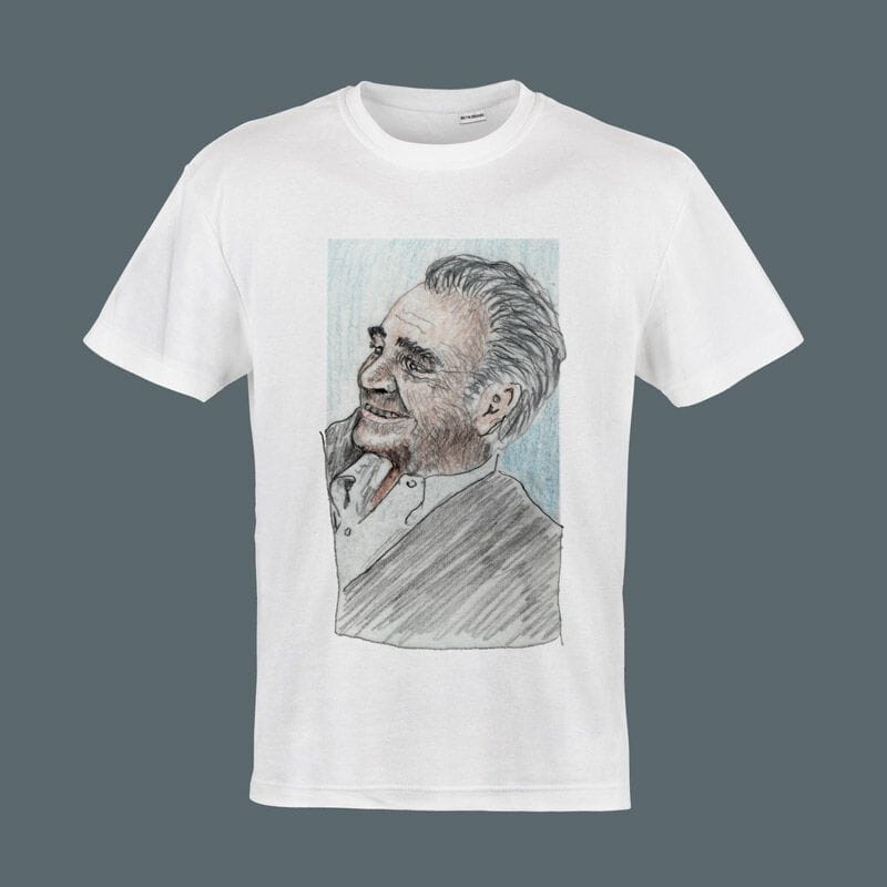 Футболка из органического хлопка с принтом isOnAir Vaghimiti ARCH-00048662 - Вид №1