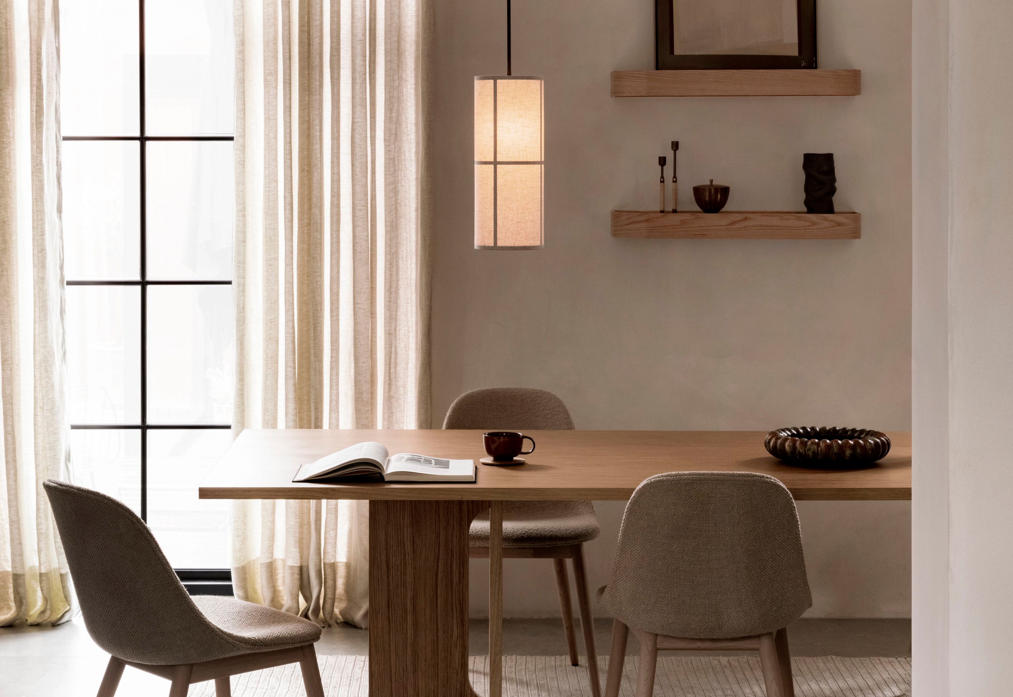 Подвесной светильник из льна Audo Copenhagen Hashira ARCH-00031161 - Вид №8