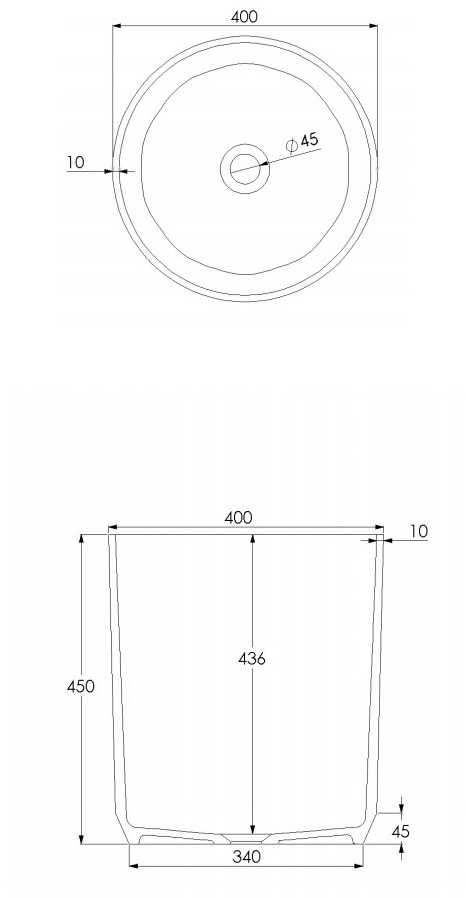 Swmbas82 Накладная раковина на столешницу  овальная JEE-O Bloom - Вид №1