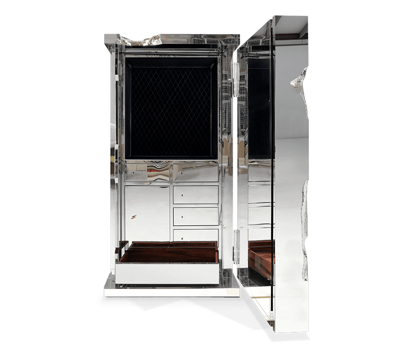 0-213 Роскошный серебряный сейф миллионера Boca Do Lobo  - Вид №15