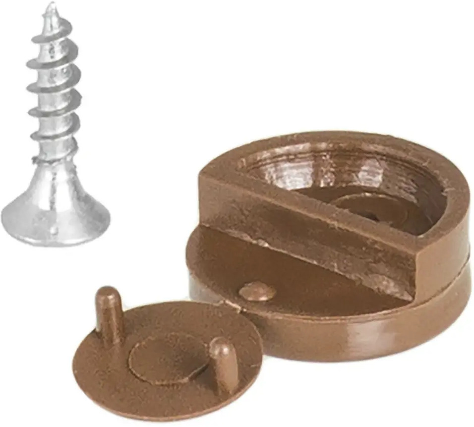 Santreyd: Комплект держателей для зеркал темно-коричневый 8 шт 10951344