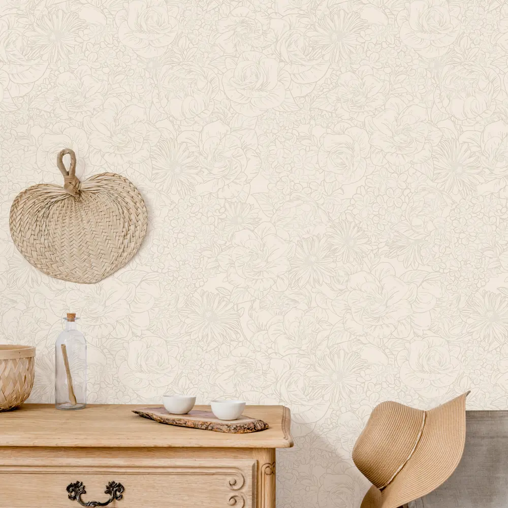 Обои виниловые Elysium Камея бежевые 0.53 м 904501 STLM-2207801 - Вид №3