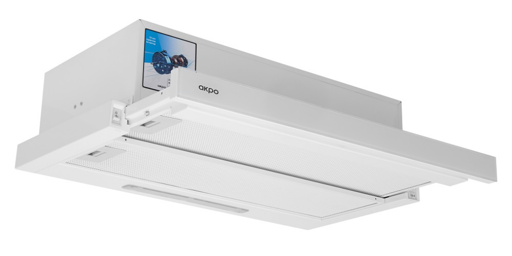9104412 Вытяжка телескопическая Akpo WK-7 Fogo белый/белый STDN-0001291