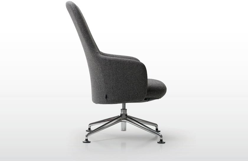 Quinti Sedute 4-спицевое кресло с высокой спинкой Level sun-id-1453048 - Вид №2