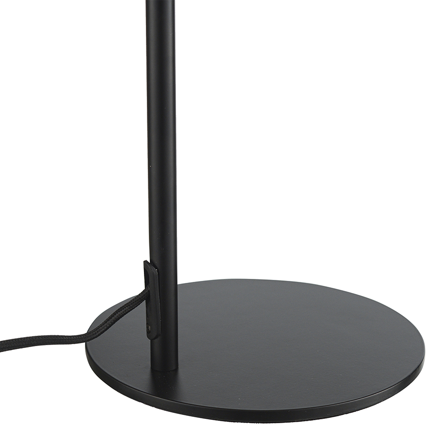 250965011 Лампа настольная lyss, 50х25хD18 см, черная матовая Frandsen  - Вид №2