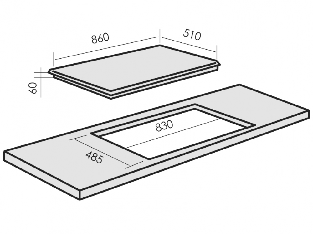 5322425 Газовая варочная поверхность MBS PG-905WH STDN-0102415 - Вид №8