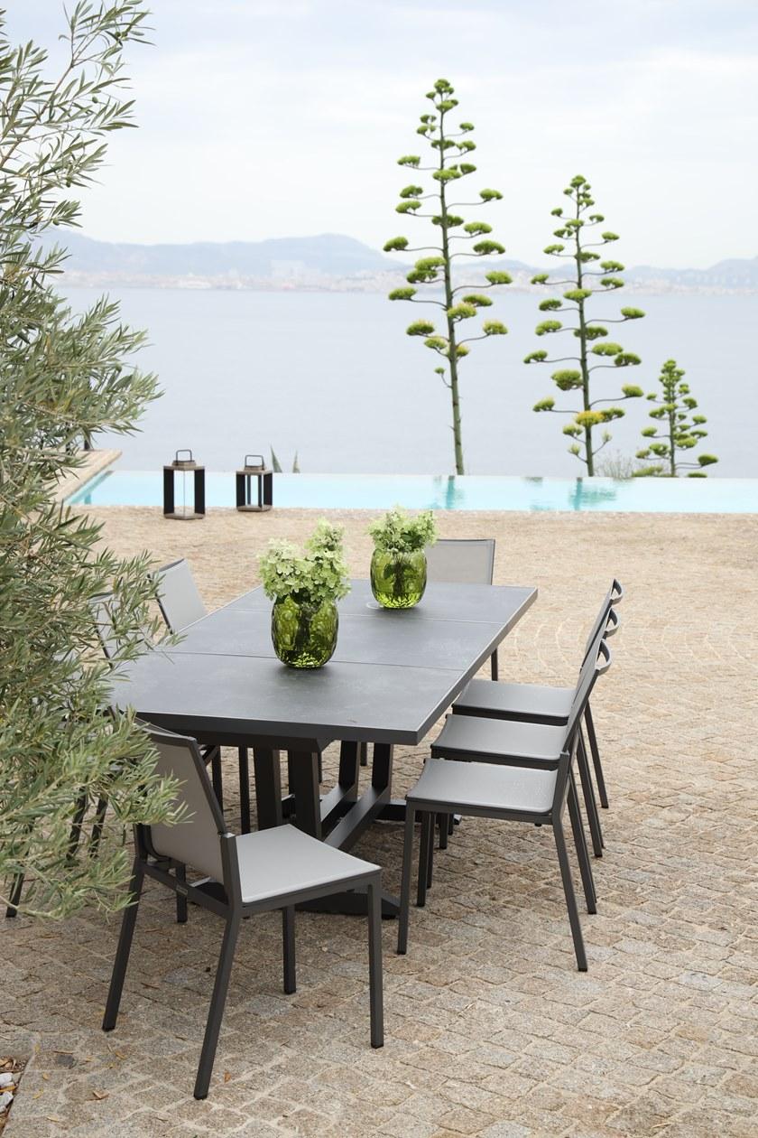 Les jardins Раздвижной садовый стол Amaka Ta03927+cer6025 - Вид №1