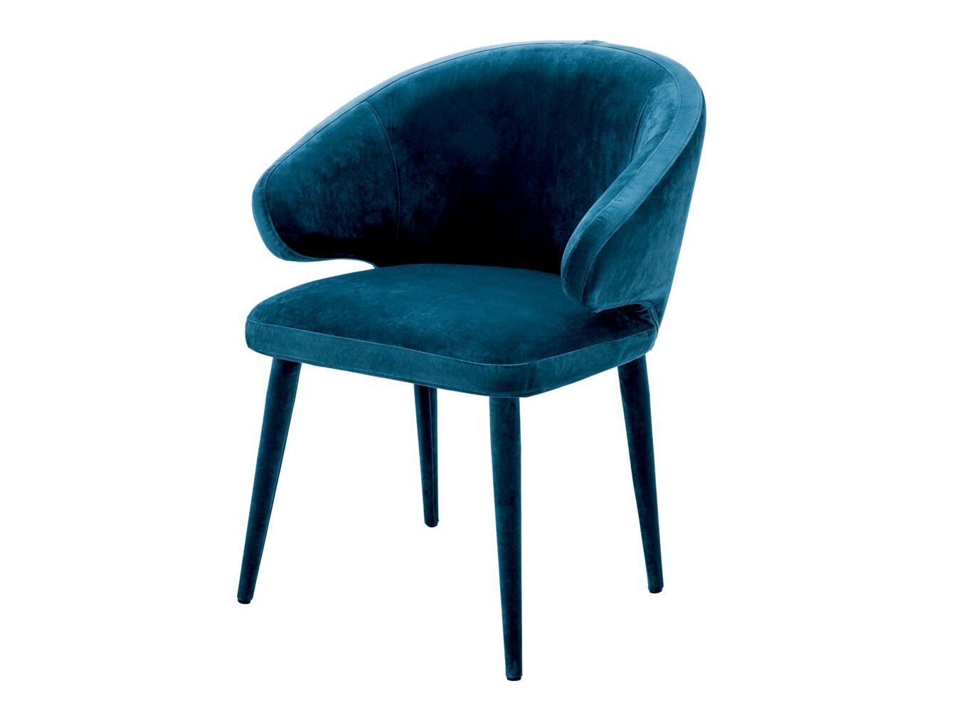 Бархатный стул с подлокотниками Eichholtz CARDINALE ARCH-00047882