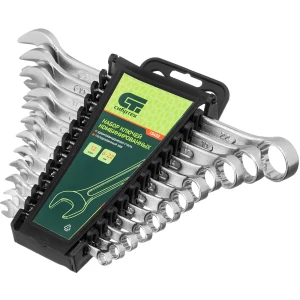 Сибртех: Набор комбинированных ключей 12 предметов 6-22 мм 89409411