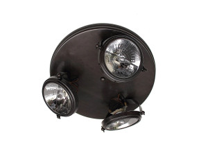 Регулируемая латунная потолочная лампа