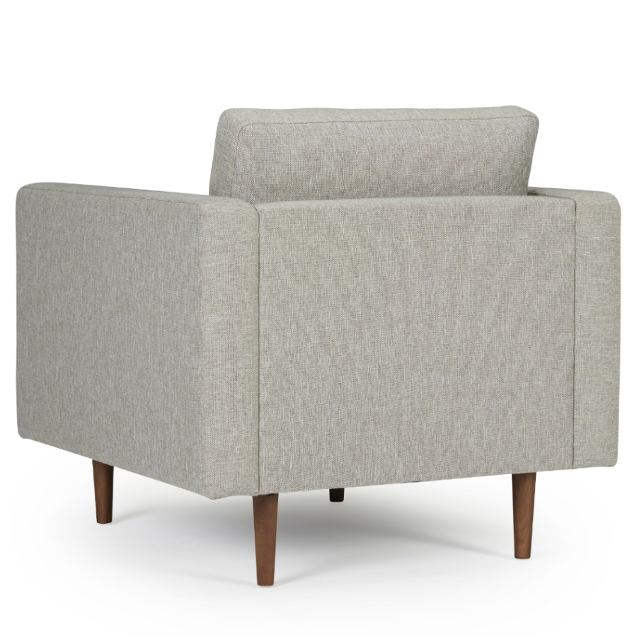 Кресло Otto, дуб/орех, темно-песочное Kragelund 37401248244 - Вид №5