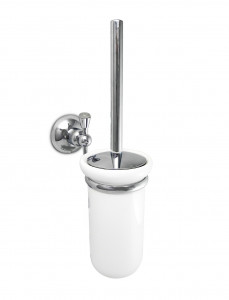 1490 ** 09C Держатель ершика для унитаза настенный Nicolazzi Series Cristallo di Rocca
