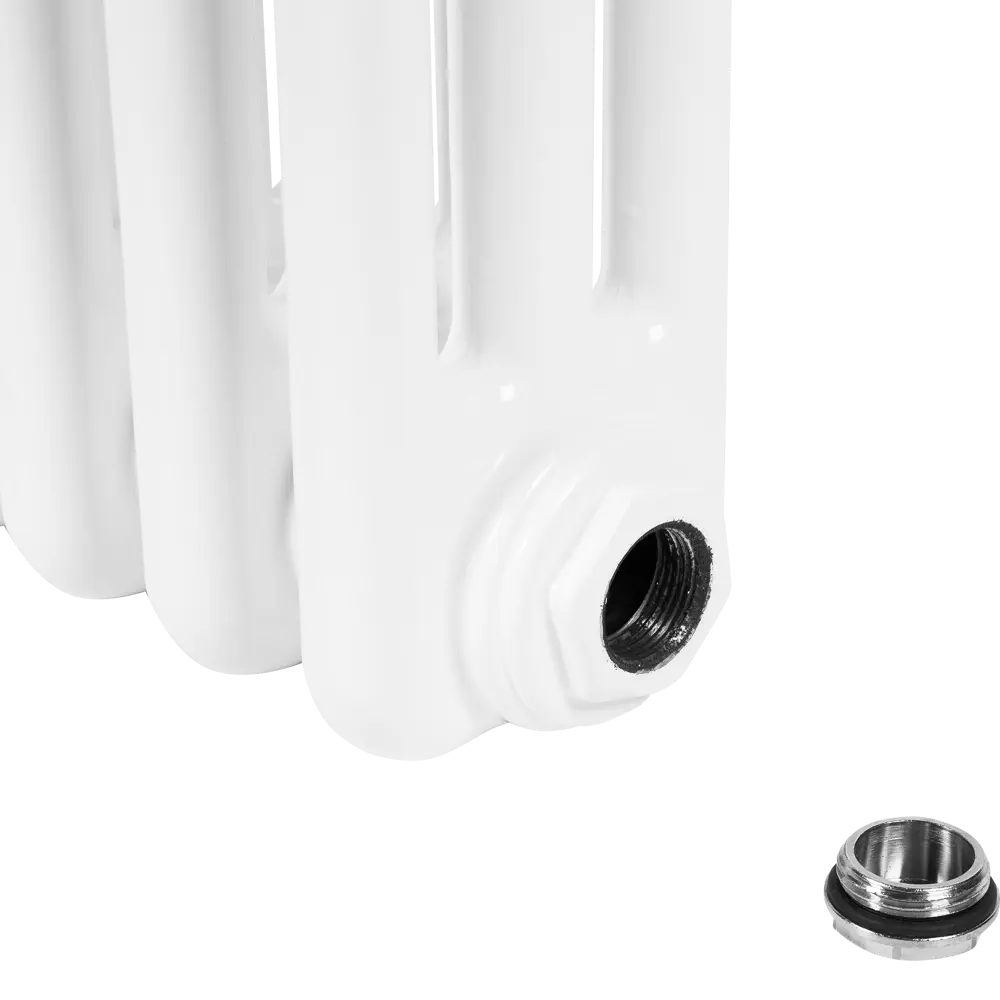 Радиатор трубчатый Irsap Tesi RT305651601A430 500/100 16 секций боковое подключение сталь белый STLM-2197772 - Вид №4