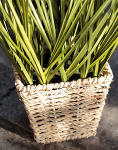 4778 510 a3 Искусственная трава с лавандой, горшечная, 58 см, розовая H-andreas