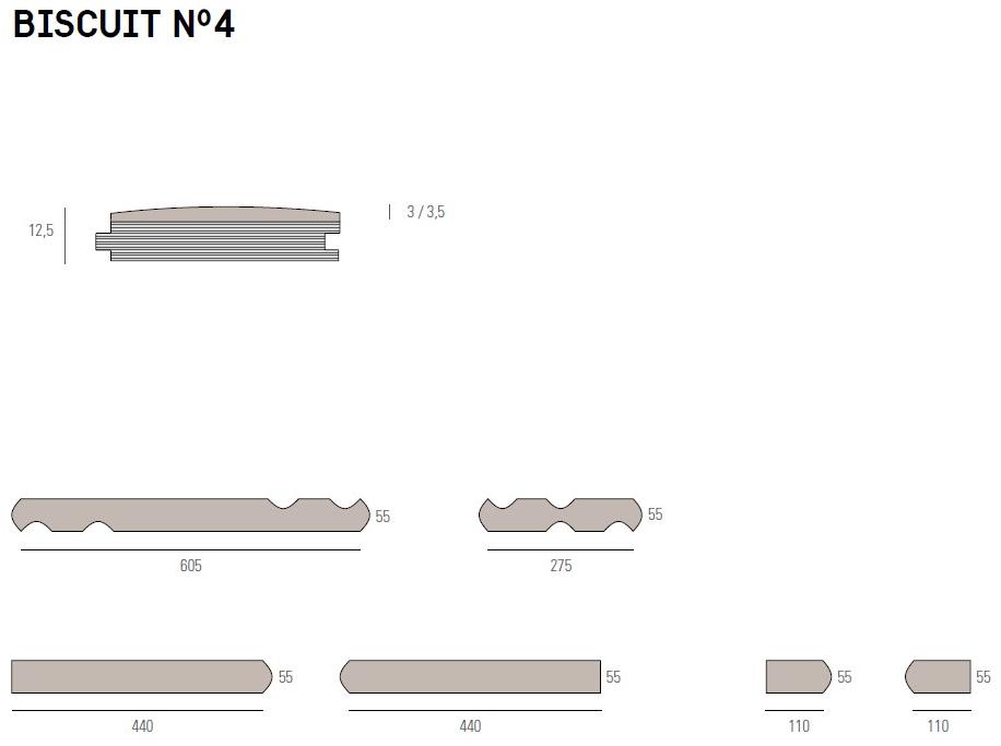 Listone Giordano Дубовый паркет Biscuit sun-id-1485645 - Вид №4