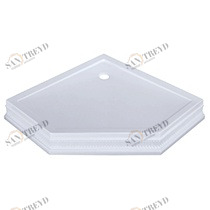 Поддон душевой MIGLIORE Diadema 24589, белый/хром sun-id-686536