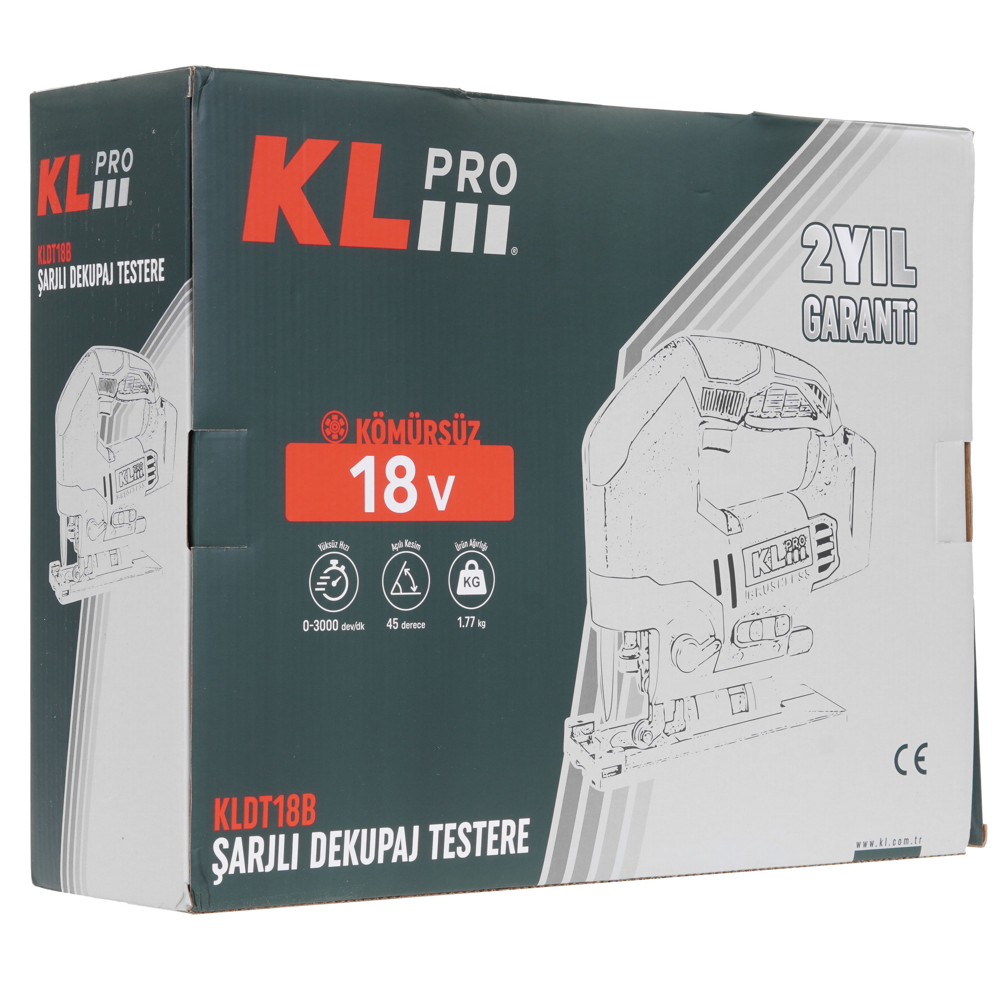 Электрический лобзик KLPRO KLDT18B-00  , Без ЗУ, Без АКБ 9150304 STDN-0121717 - Вид №9