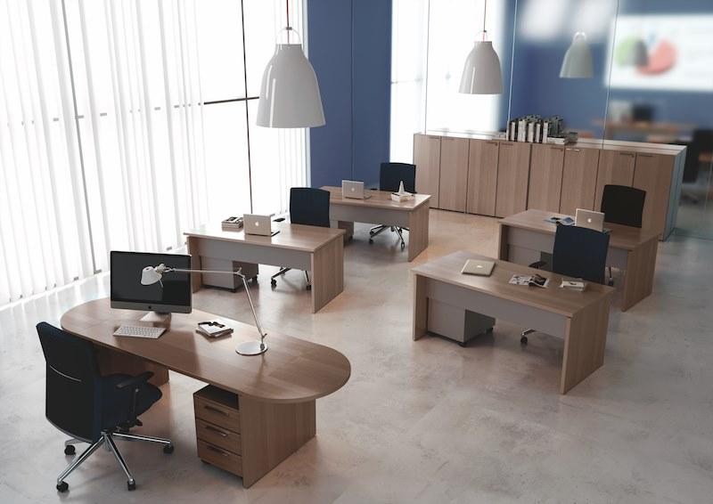 MASCAGNI Прямоугольный рабочий стол Cora sun-id-1483578 - Вид №6