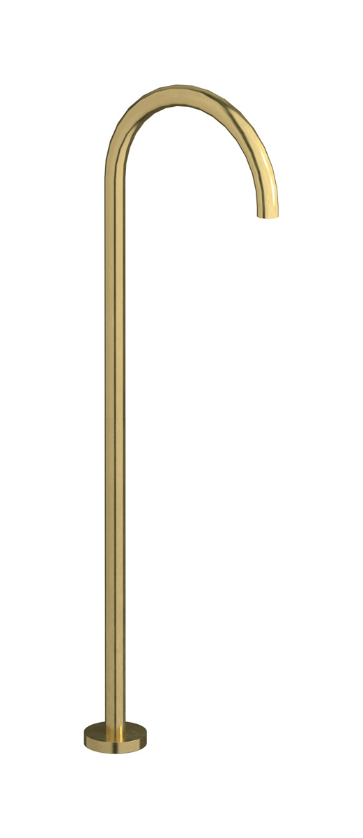 Напольный излив для ванны WE ARE IB rx399on Natural Brass Reflex