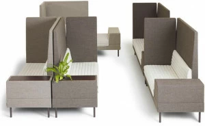 Offecct Модульный диван с журнальной полкой