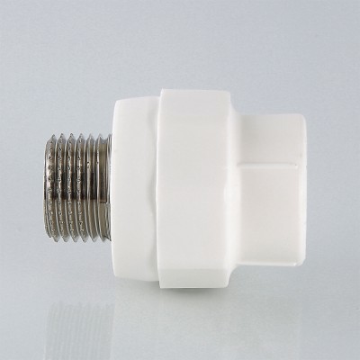 VTp.701.0.02005 Фитинг полипропиленовый с переходом на наружную резьбу Valtec 20 мм х 3/4"  - Вид №4